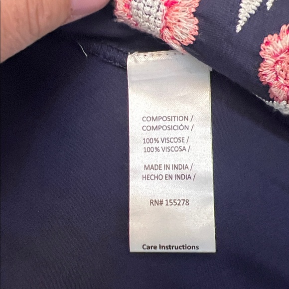 ALL ABOUT HER FLORAL KIMONO SIZE LARGE BLUE PINK CREAM - Picture 8 of 16